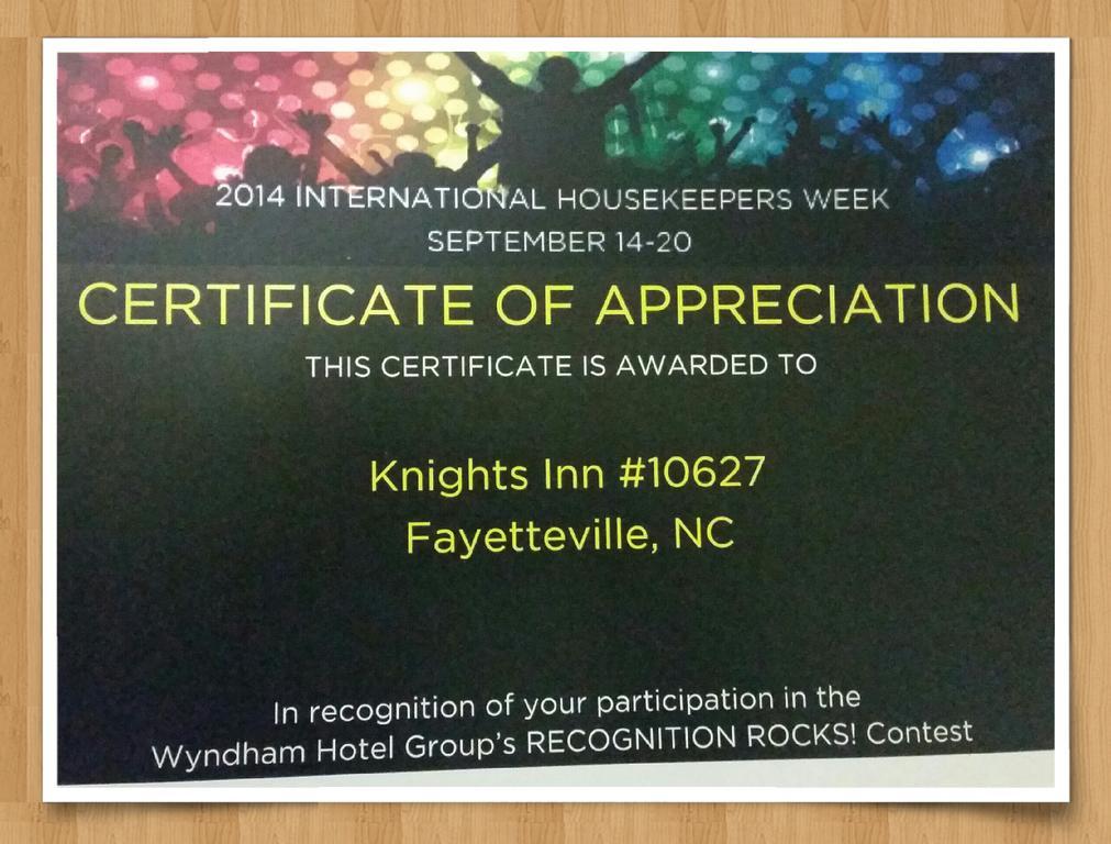 Knights Inn Fayetteville - Fort Bragg Dış mekan fotoğraf
